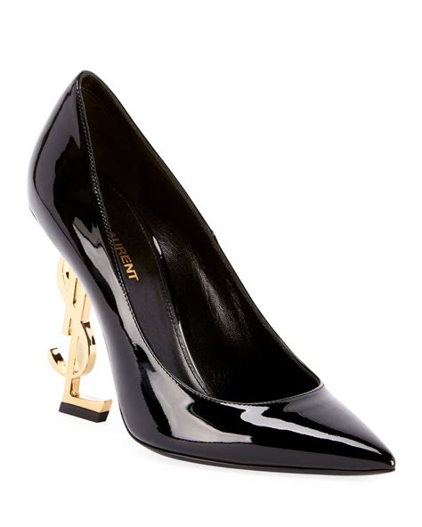 ysl pointed heel|ysl saint laurent heels.